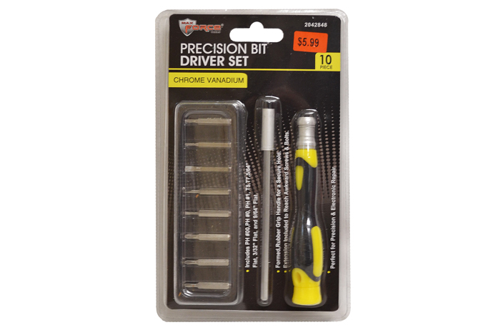 Precision Bit Driver Set (10 PC) - Diamond Visions, Inc.